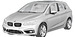 BMW F45 U0154 Fault Code